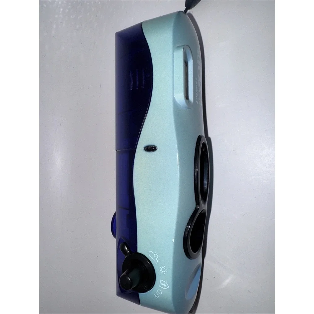 Polaroid  i-Zone Blue Instant Film Pocket Camera & Wrist Strap